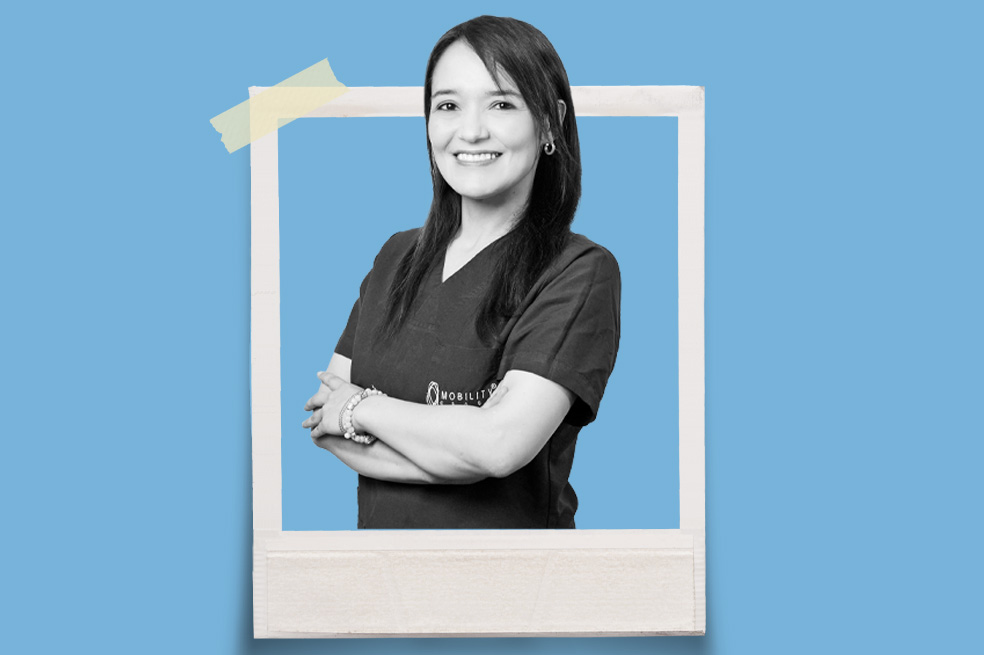 Betsy Jaramillo es fisioterapeuta, especialista en neurorrehabilitación y magíster en investigación. / Mobility Group