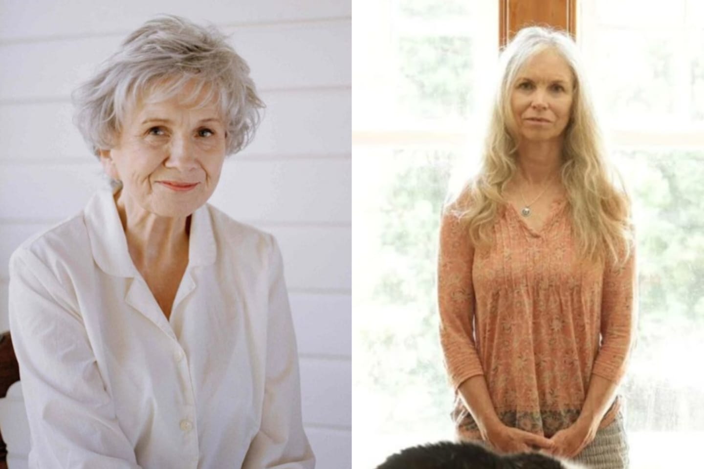 Alice Munro (izq) es acusada por su hija, Andrea Robin Skinner (der), de ignorar los abusos sexuales que perpetró su padrastro.