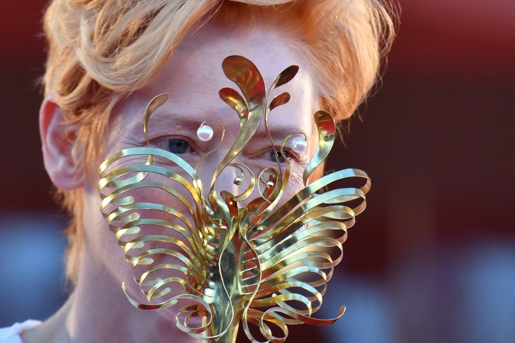Tilda Swinton en Venecia 2020