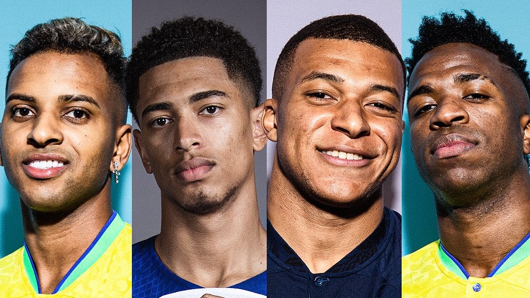 Mbappé, Vinicíus, Bellingham y Rodrygo, los nuevos galácticos de Real Madrid