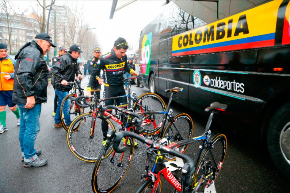 La aventura europea del Team Colombia