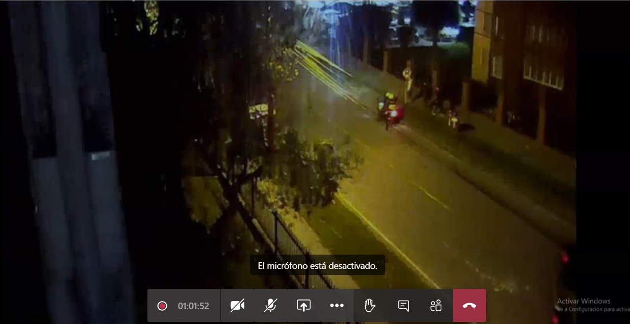 Imagen recolectada por la Procuraduría, en la cual se demuestra que Javier Ordóñez no participaba de alguna riña durante el operativo que derivó en su muerte violenta / Procuraduría