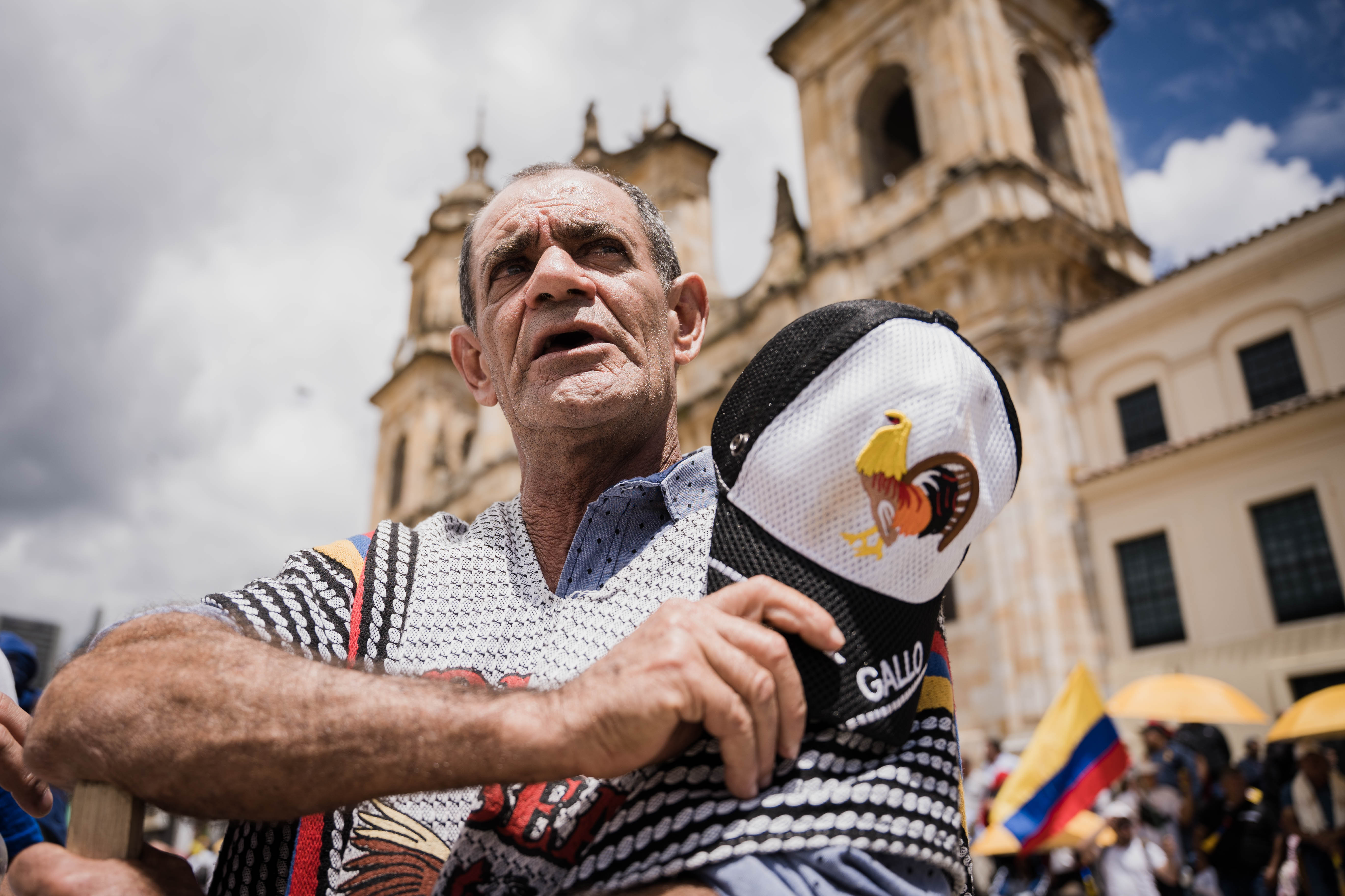 Manifestaciones en Bogotá: ¿Por qué protestaron los galleros del país?