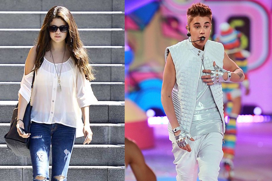 Selena Gomez y Justin Bieber, cada uno por su lado