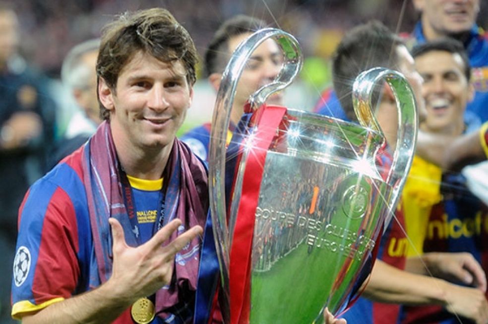 Messi y su octavo trofeo de “pichichi” de la liga española