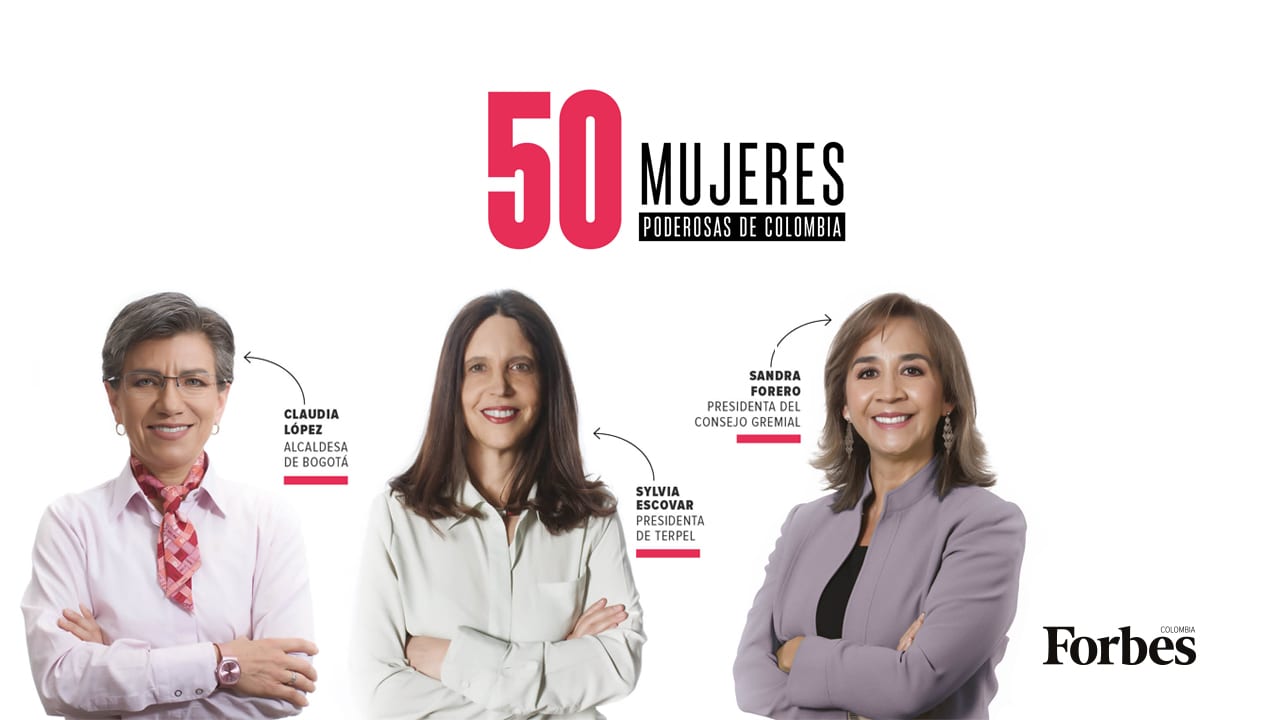 Las 50 mujeres más poderosas de Colombia según Forbes