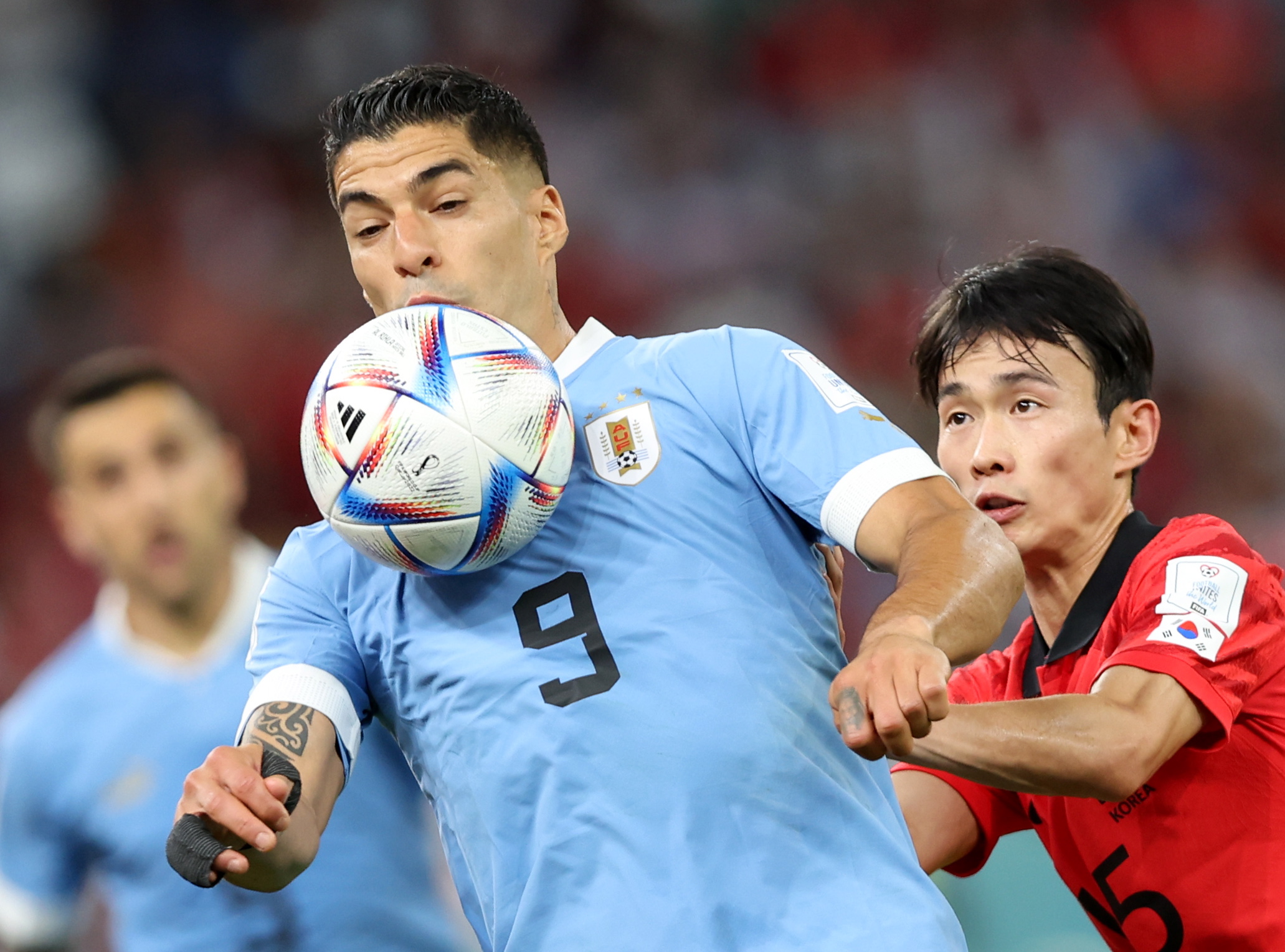 Uruguay chocó con la dura Corea del Sur y debutó con empate en Catar 2022