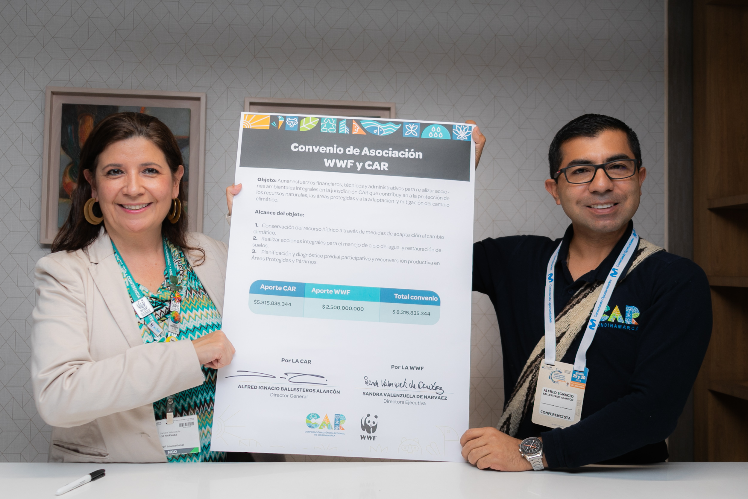 CAR suscribió nuevos convenios para proteger y recuperar ecosistemas estratégicos