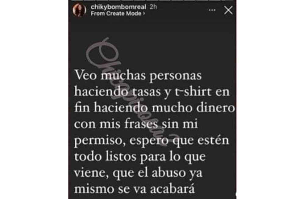 Comentarios Chiky BomBom