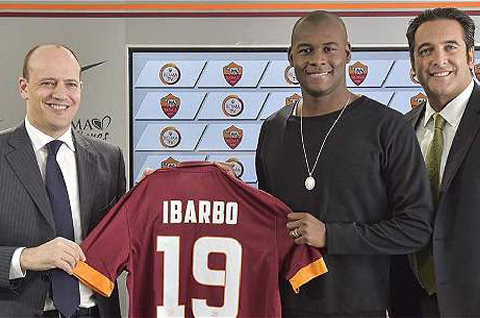 Víctor Ibarbo y su presentación en AS Roma