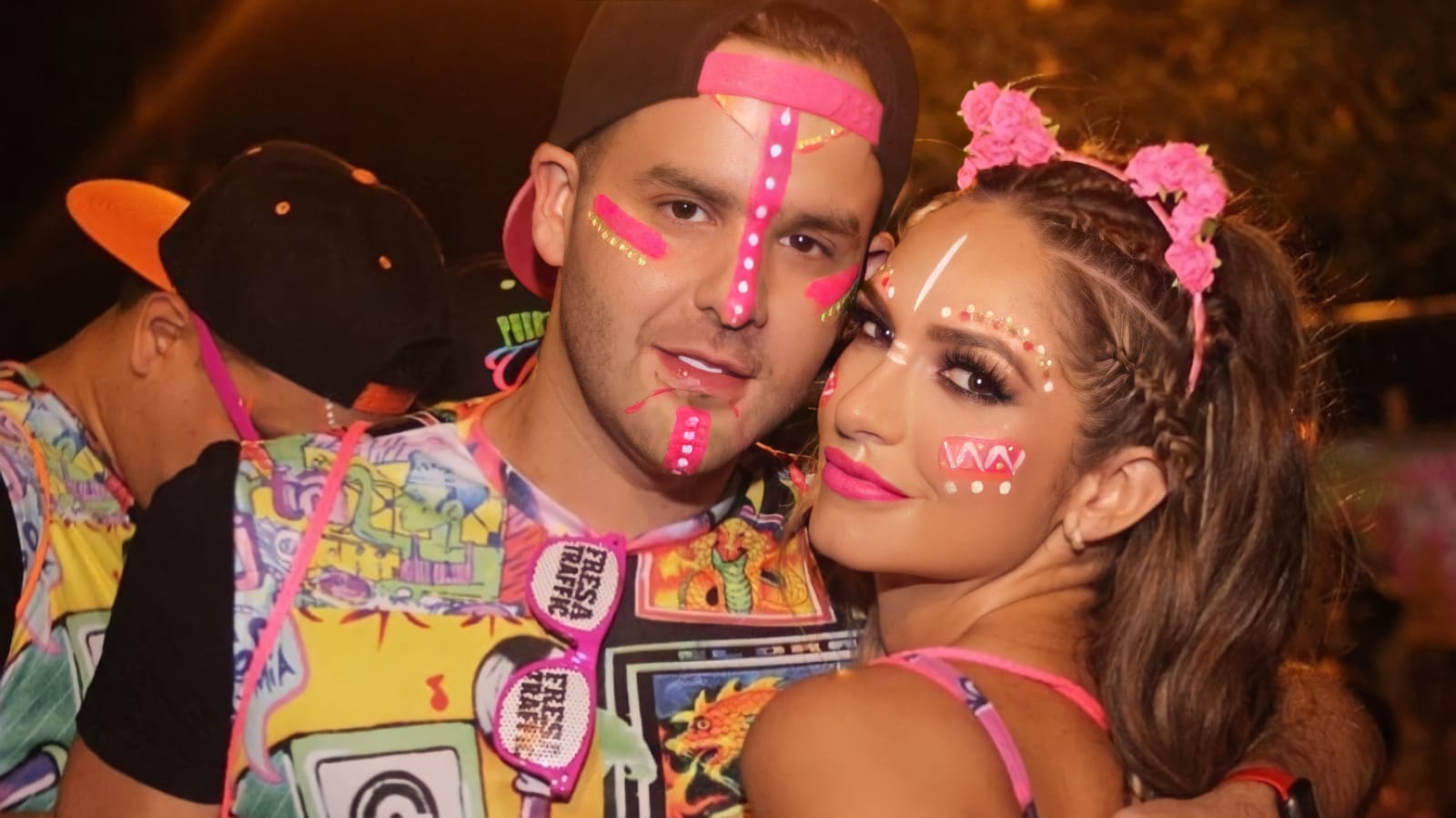 Kimberly Reyes y Federico Severini
