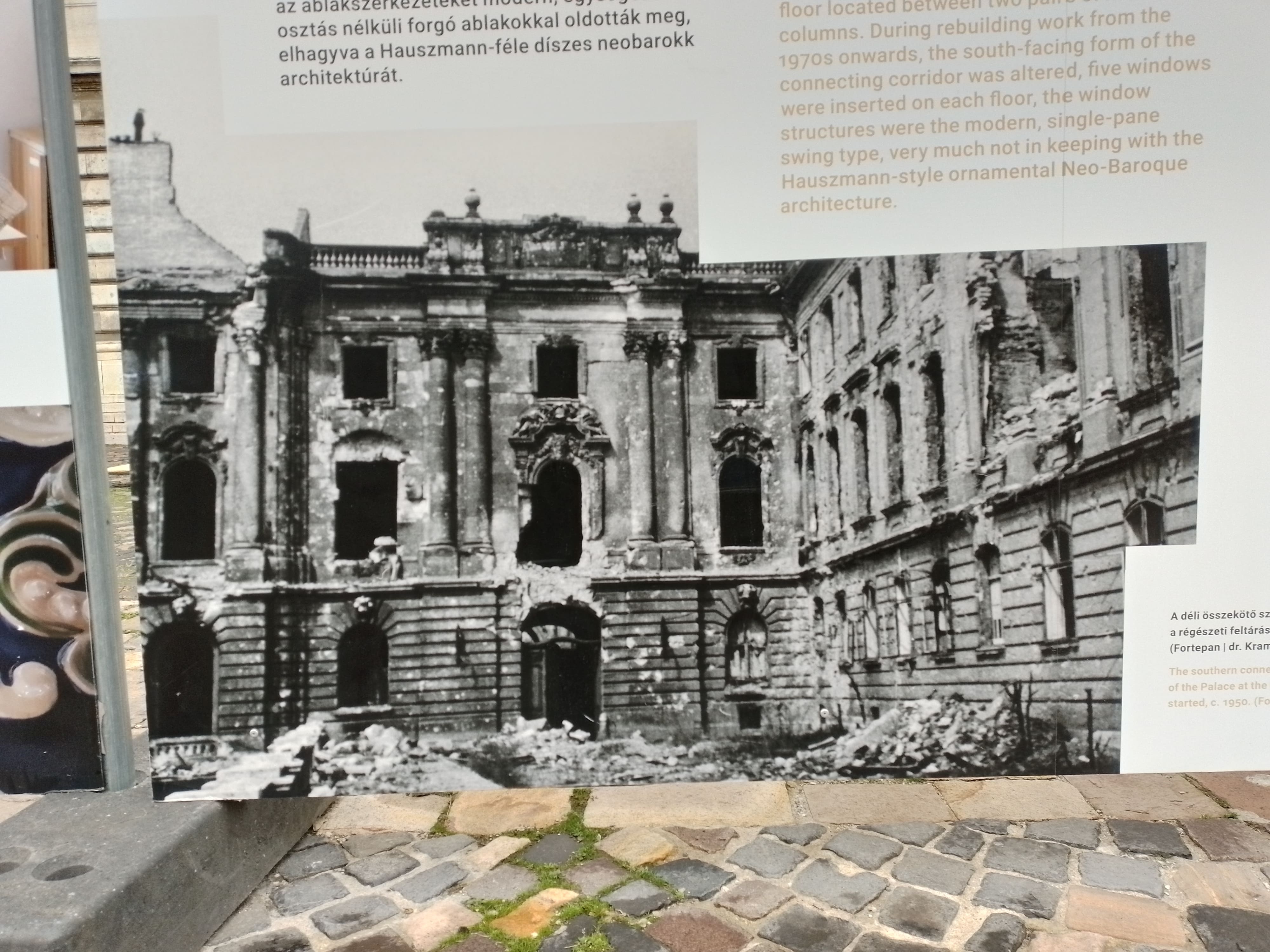 Durante la Segunda Guerra Mundial, soviéticos y nazis se disputaron a muerte el control de Budapest. La batalla arrasó el 80% de la ciudad.