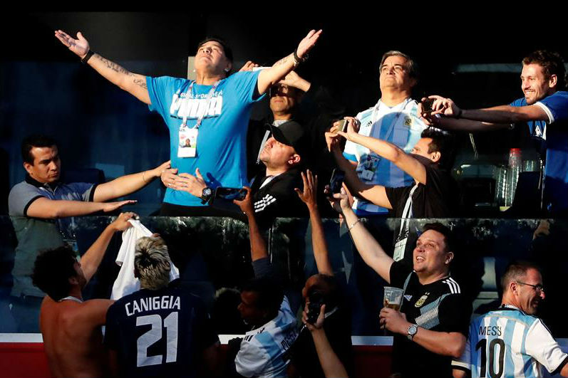 Maradona: No me tuvieron que inyectar adrenalina, eso es estúpido