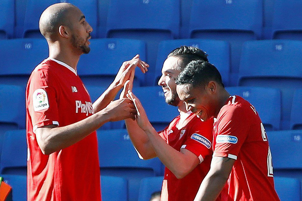 Muriel, figura en triunfo del Sevilla en casa del Espanyol