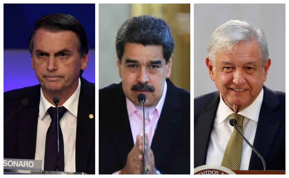 Brasil, México y Venezuela se rajan en su gestión frente al coronavirus
