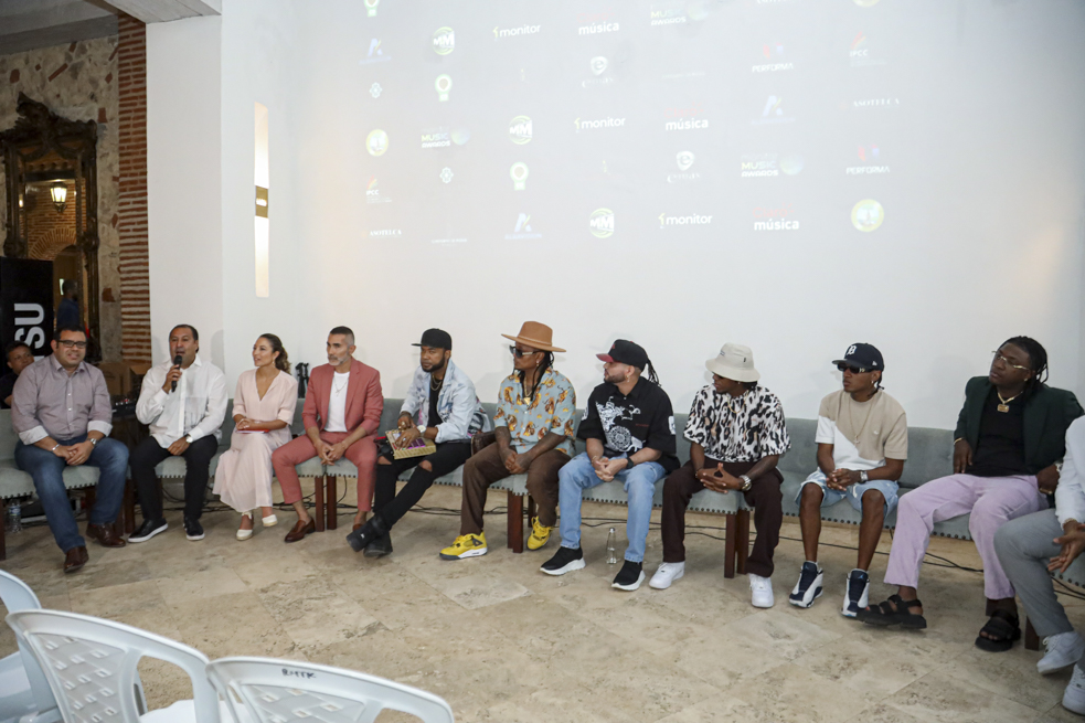 RUEDA DE PRENSA MONITOR MUSIC AWARDS CARTAGENA COLOMBIA  HOTEL CAPELLAN BARRIO GETSEMANI