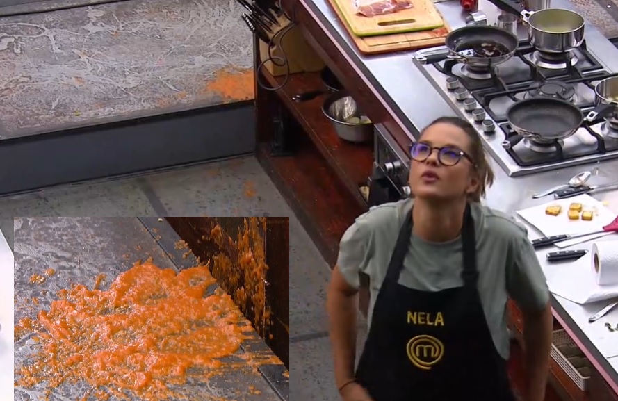 El accidente de Nela González en ‘MasterChef Celebrity’: casi le cuesta su salida