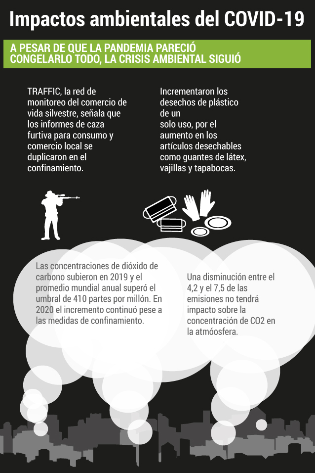 Impactos del COVID-19 en el medio ambiente.