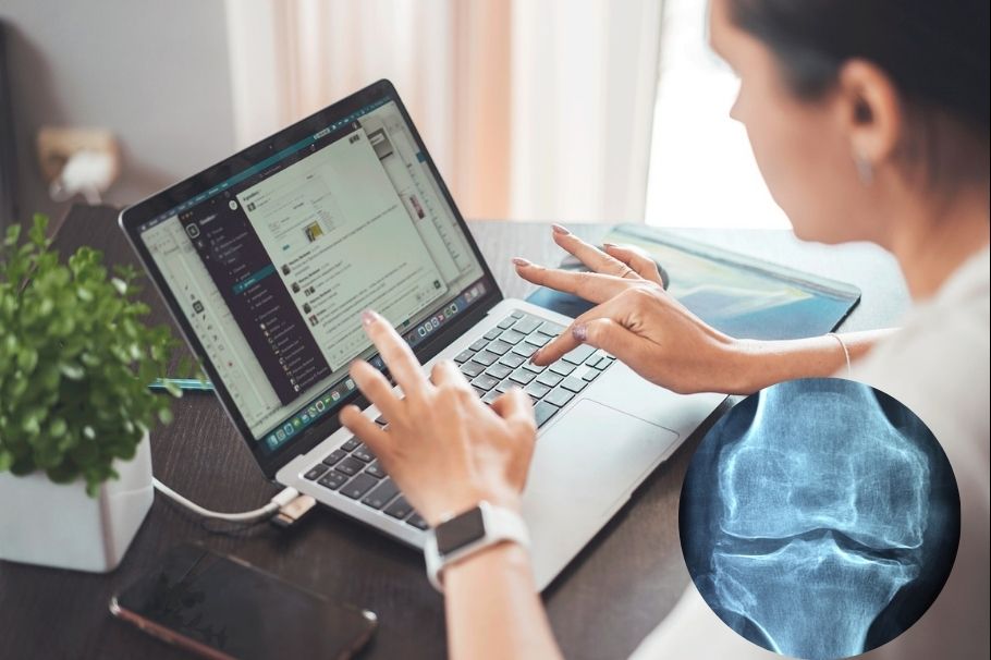 Tu mente está feliz con el teletrabajo, tus rodillas no