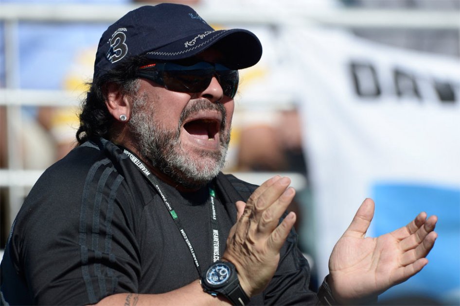 Maradona será padre otra vez