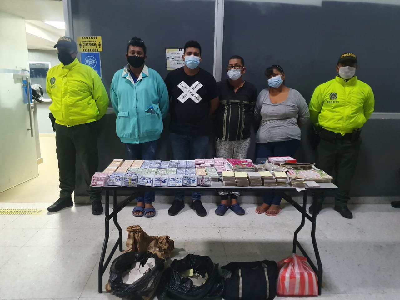 Capturan a nueve personas en Barranquilla por juegos de apuestas no autorizados