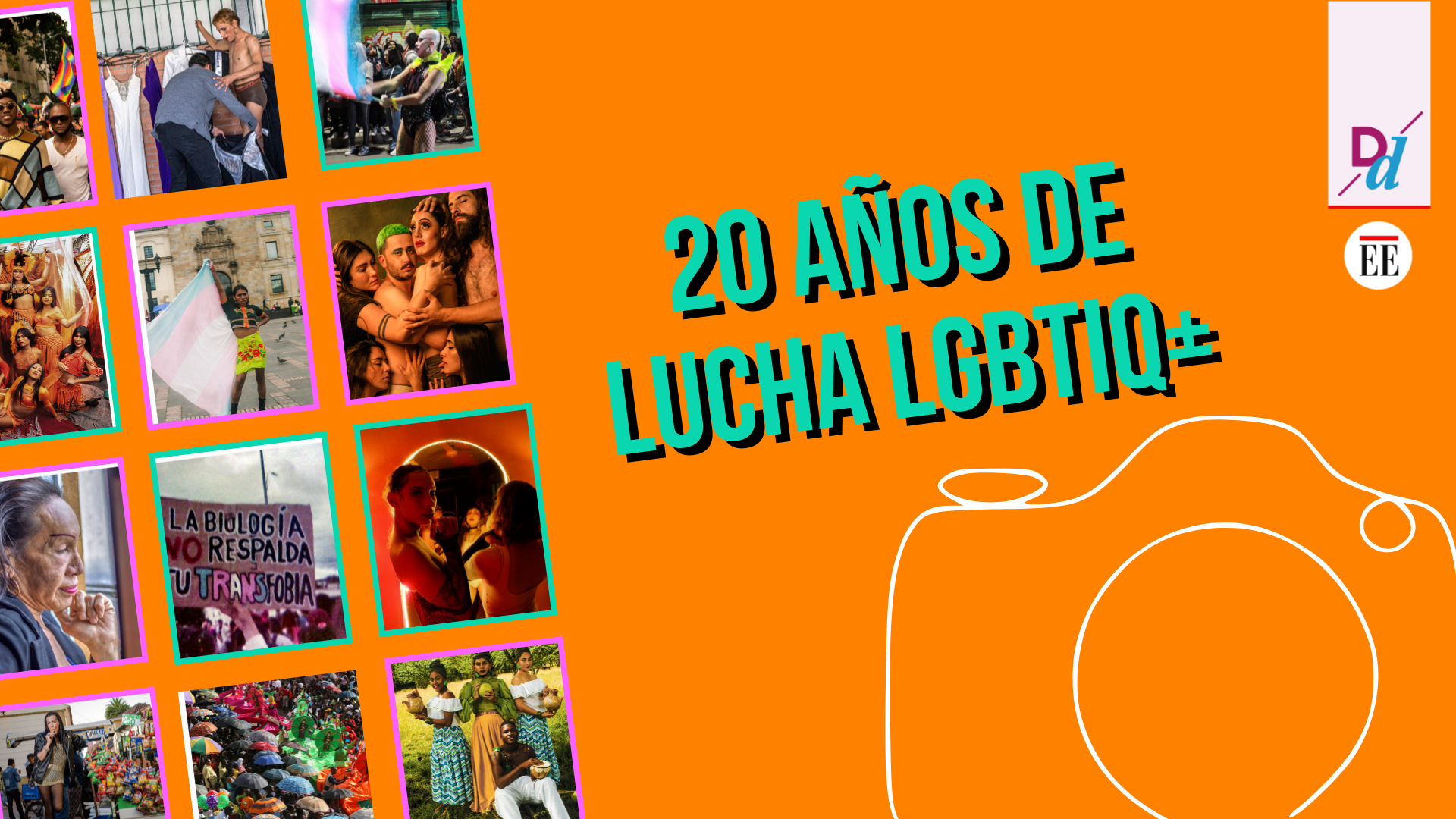 La exposición fotográfica que muestra 20 años de lucha de la población LGBTIQ+