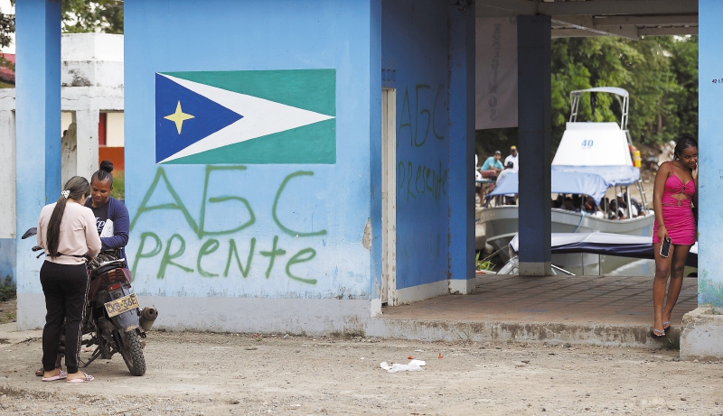 Presencia de paramilitares en el sur de Bolívar.
