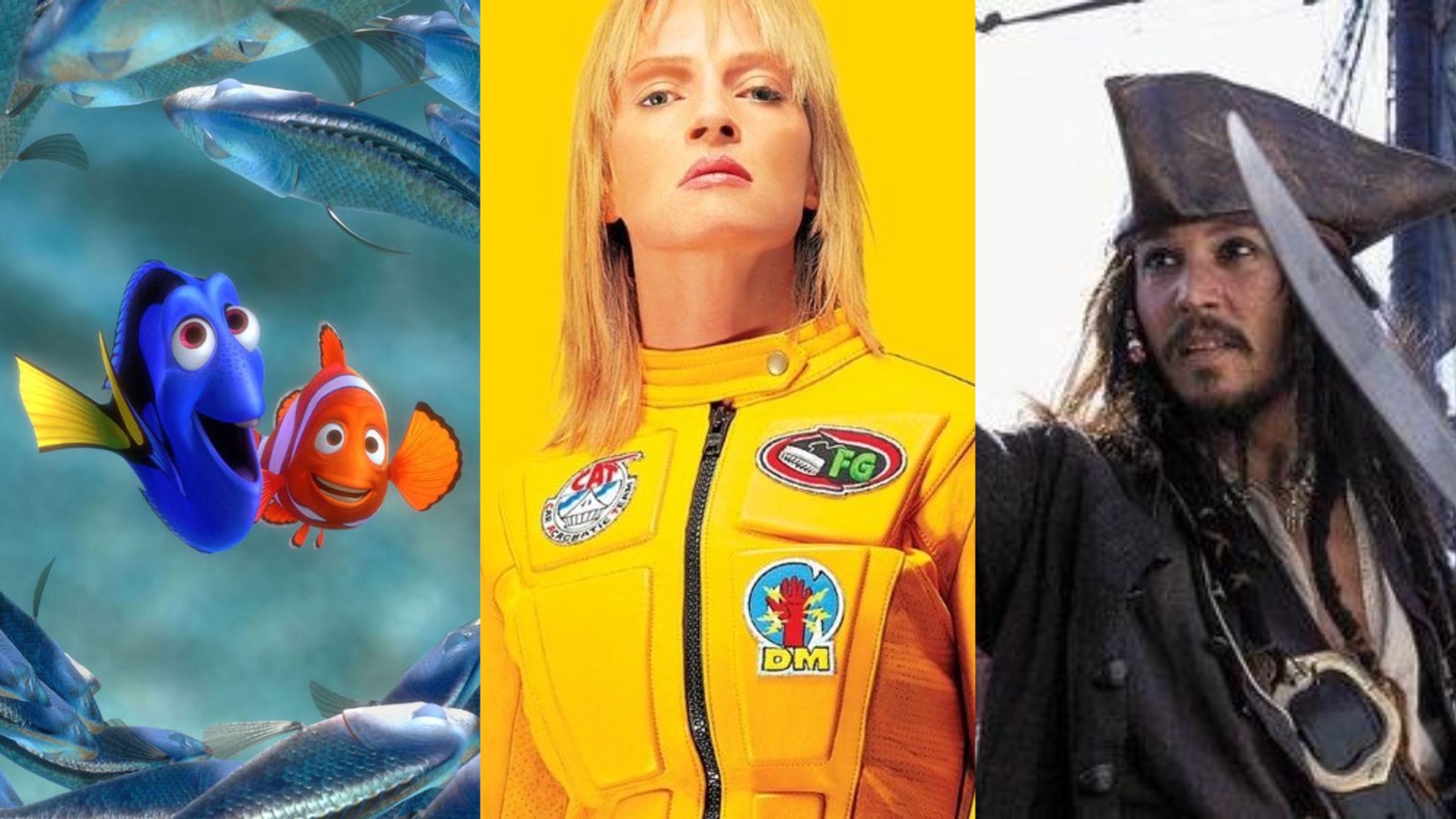 “Buscando a Nemo”, “Kill Bill” y más películas que cumplen 20 años este 2023