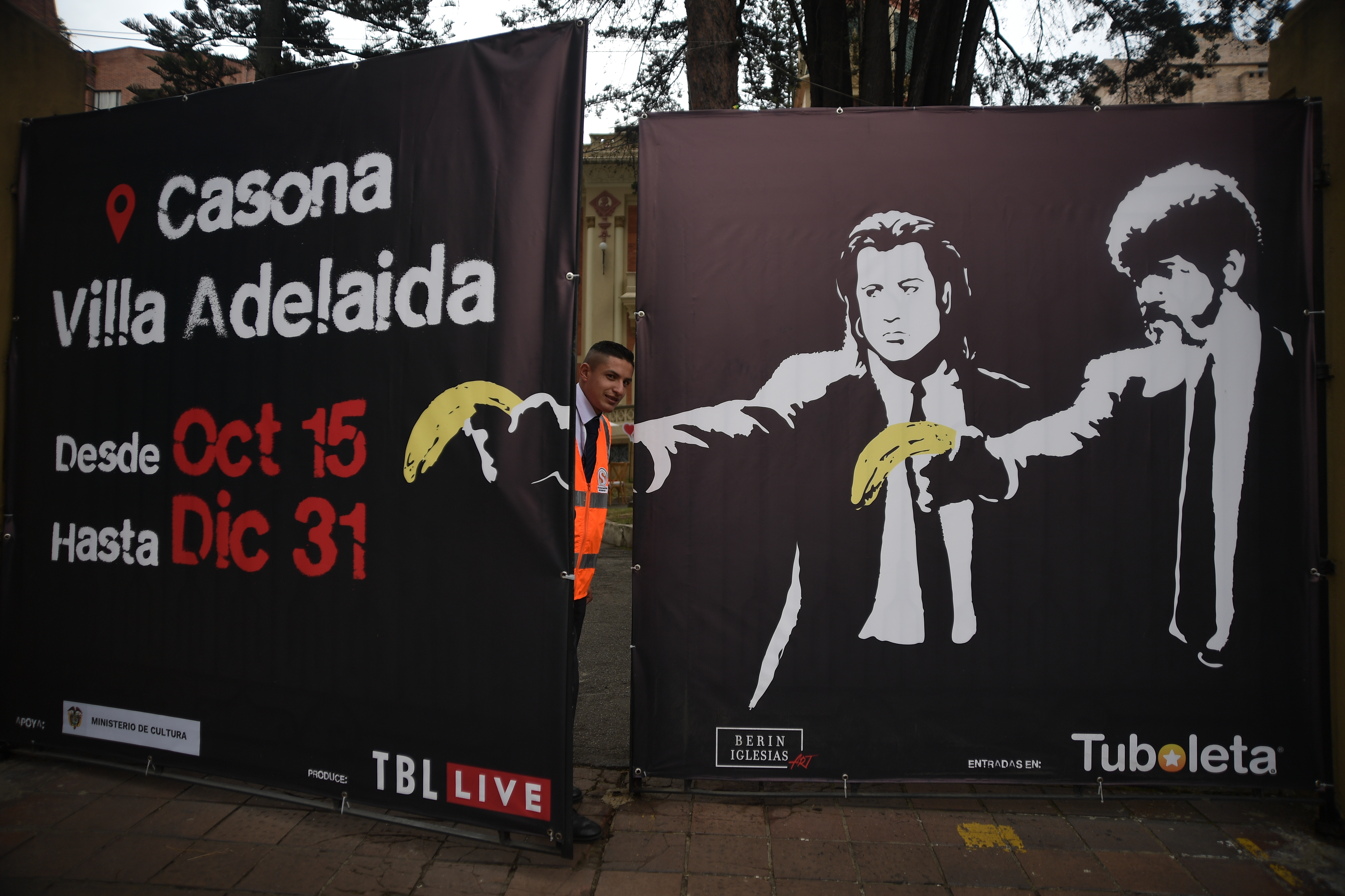 Exposición de Banksy en Bogotá