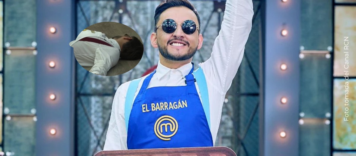 Juan Pablo Barragán se “desmayó” en ‘MasterChef Celebrity’. ¿Qué le pasó?