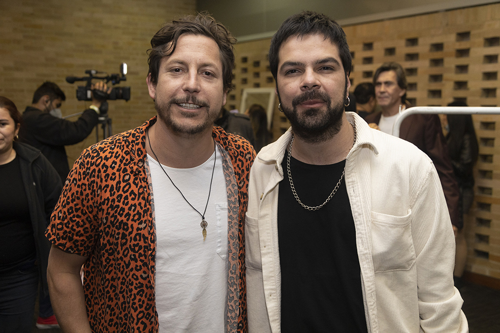 Alejandro Riaño y Edwin Maya