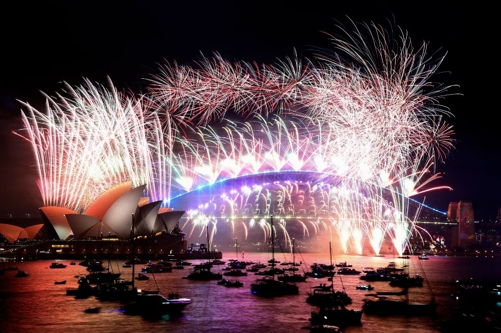 ¡Bienvenido, 2022! Así celebran la llegada del Año Nuevo en el mundo