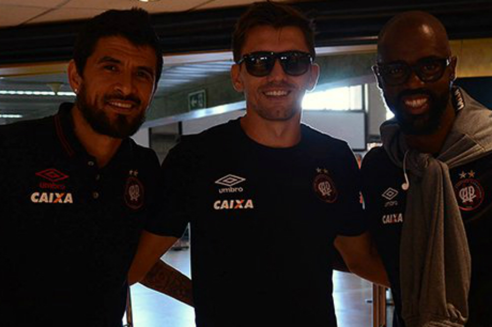 Paranaense llegó a Bogotá para enfrentar a Millonarios por la Libertadores