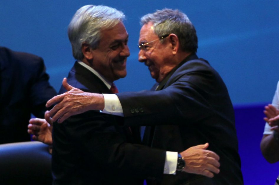 Raúl Castro se ‘vengó’ de Sebastián Piñera en la cumbre de la CELAC