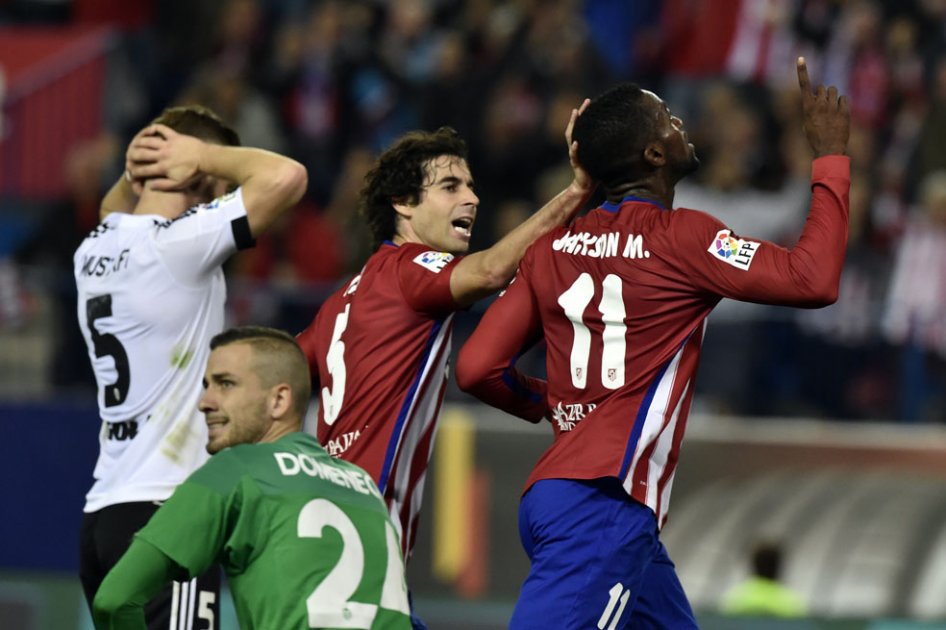 Jackson comienza a destaparse en España: anotó en el triunfo del Atlético
