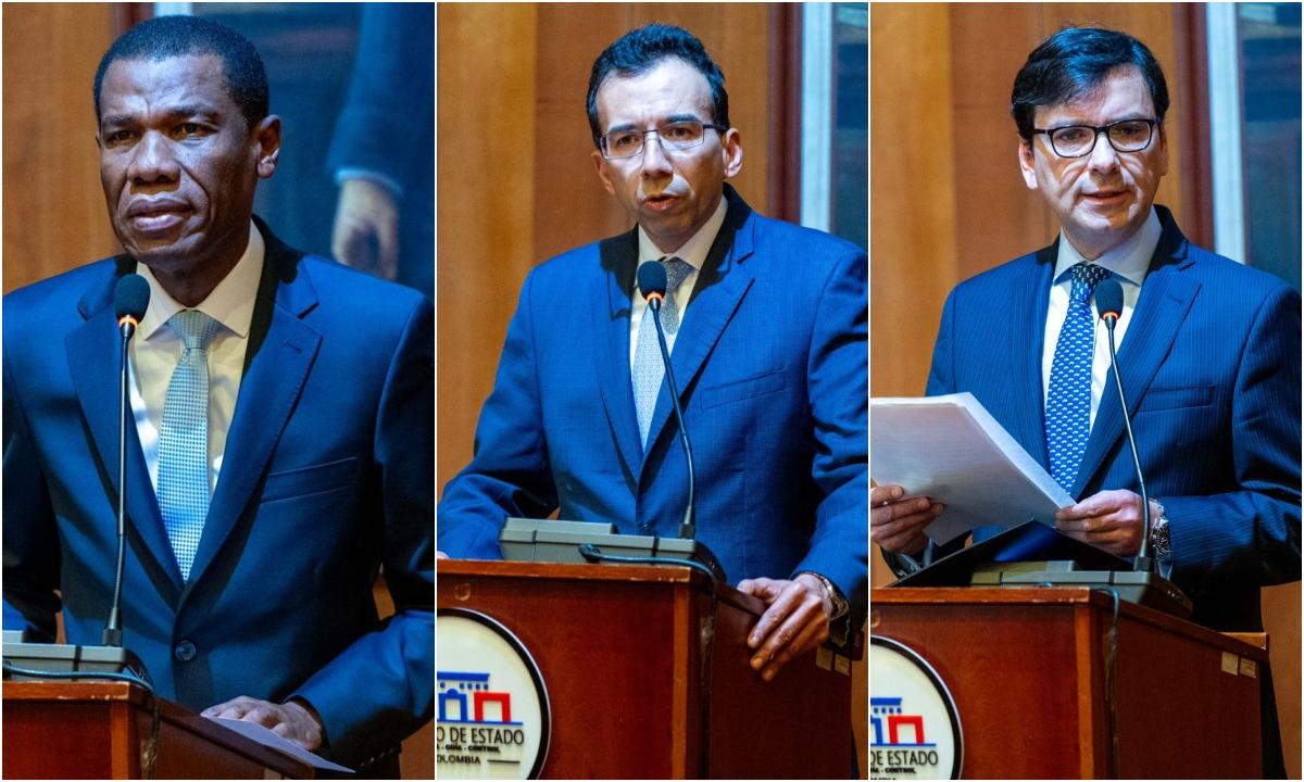 Estos son los tres nuevos magistrados del Consejo de Estado