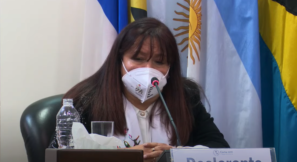 Soraya Gutiérrez, abogada del CAJAR en los noventa.