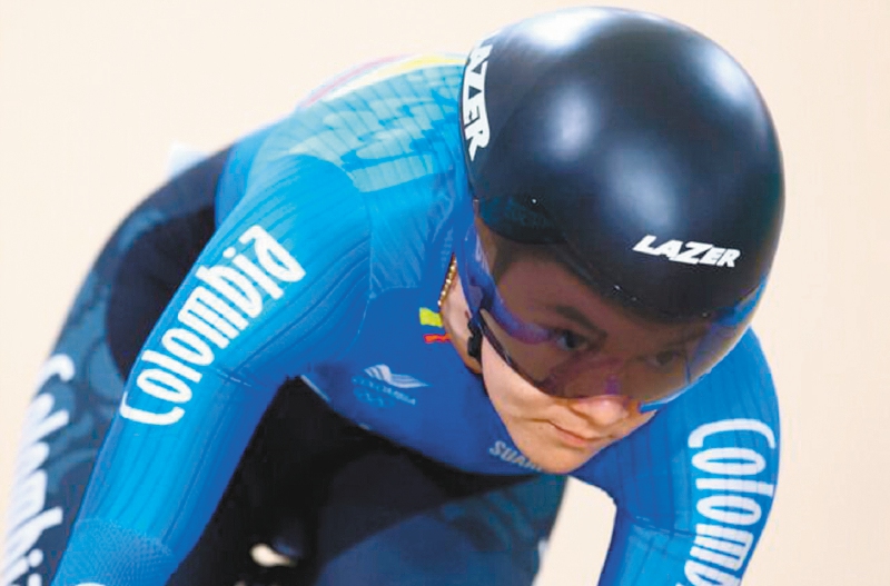 Martha Bayona, la guerrera del ciclismo de  pista