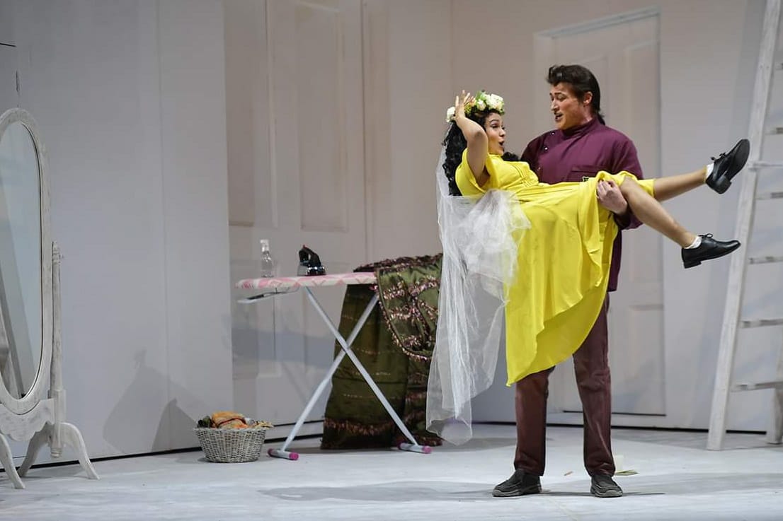 Estreno de la nueva versión de la ópera "Las bodas de Fígaro", en el Teatro Mayor Julio Mario Santo Domingo