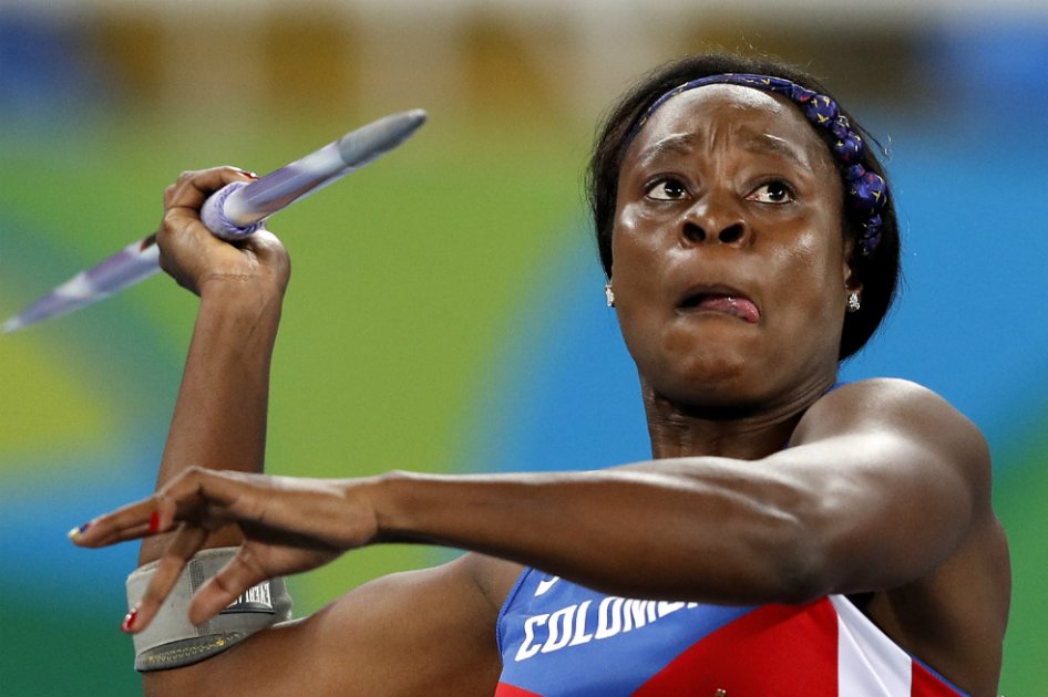 Es la primera vez que la atleta colombiana de 25 años llega a una final. / AFP