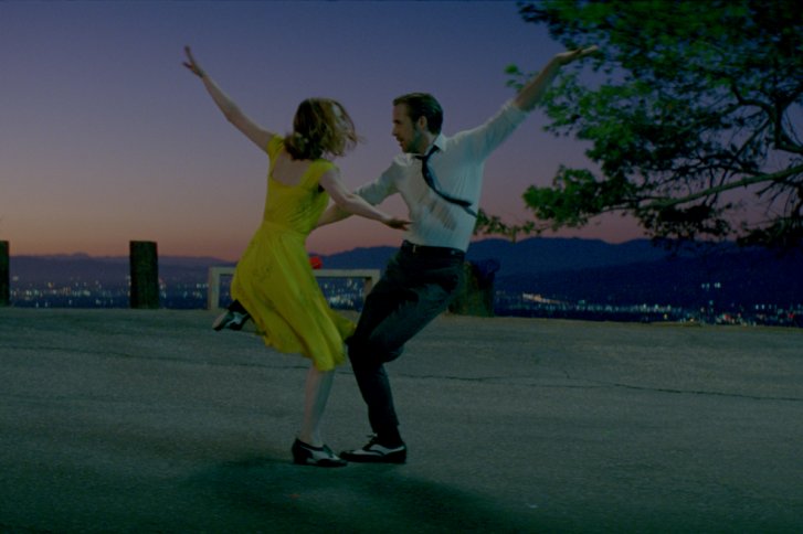 Emma Stone y Ryan Gosling, protagonistas de "La La Land".