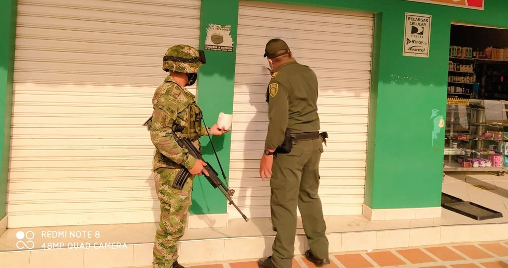 En 40 municipios de Antioquia pintaron grafitis alusivos al Clan del Golfo