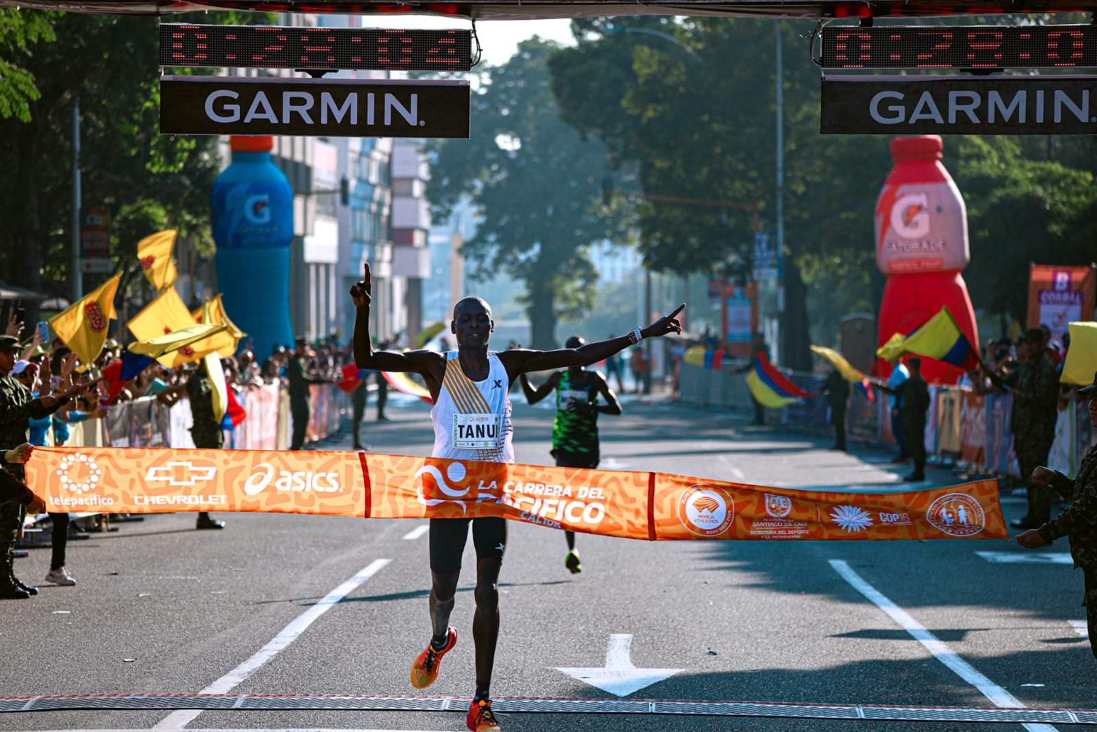 Dominio africano en la Carrera del Pacífico 2024, en Cali