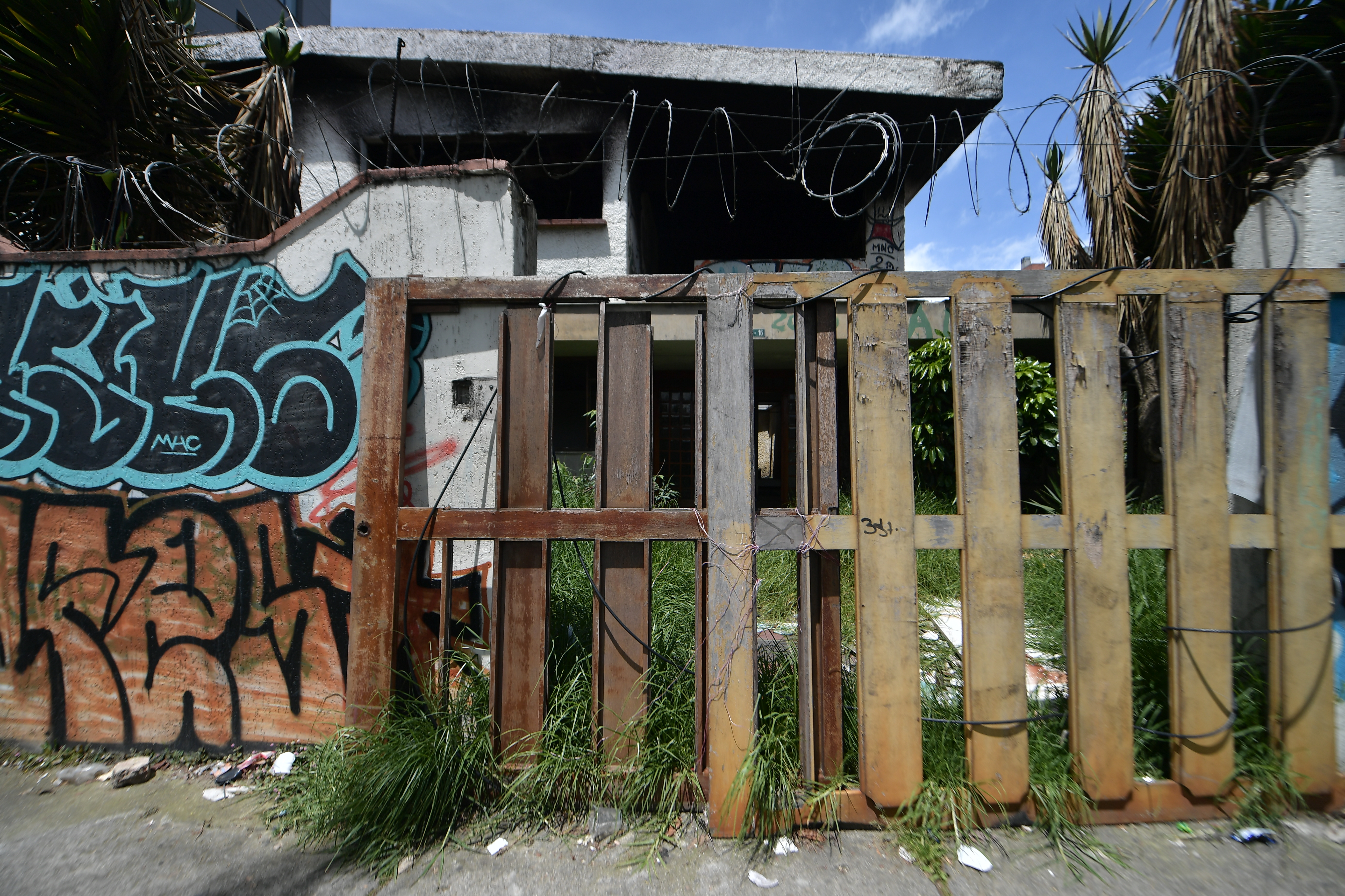 Consulado de Venezuela abandonado en Bogotá.