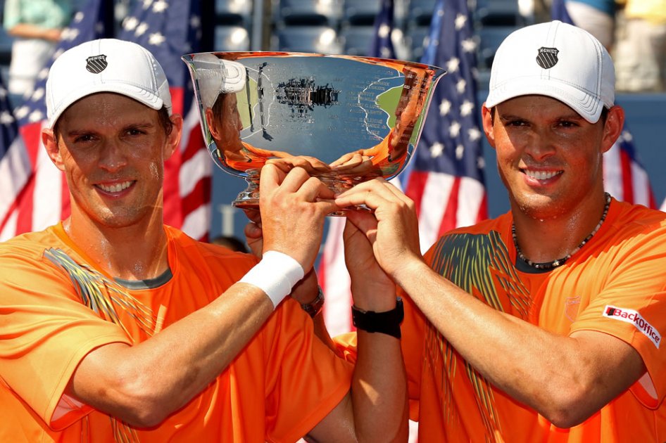 Gemelos Bryan, campeones en dobles del US Open