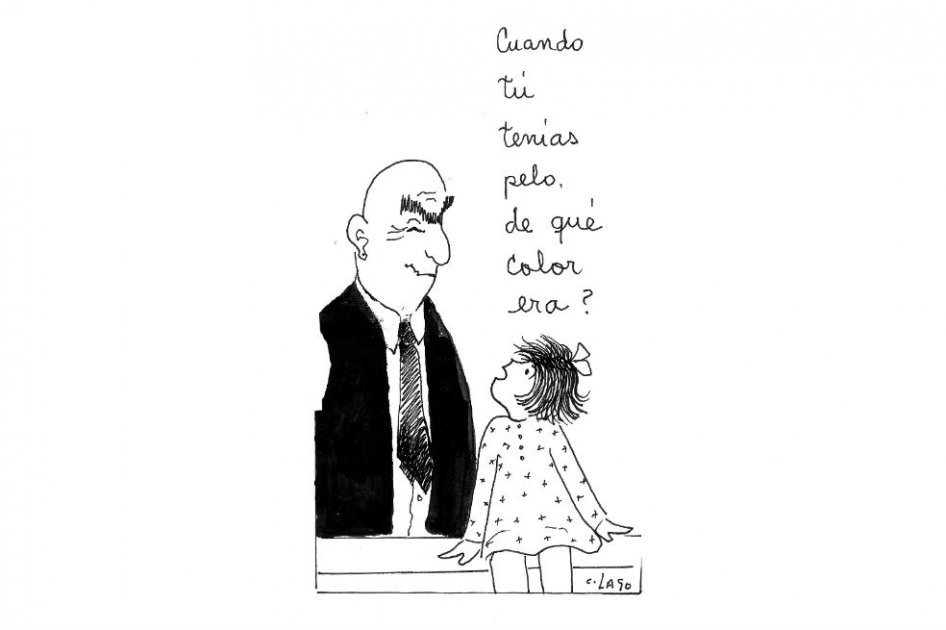 Cuando tenías pelo