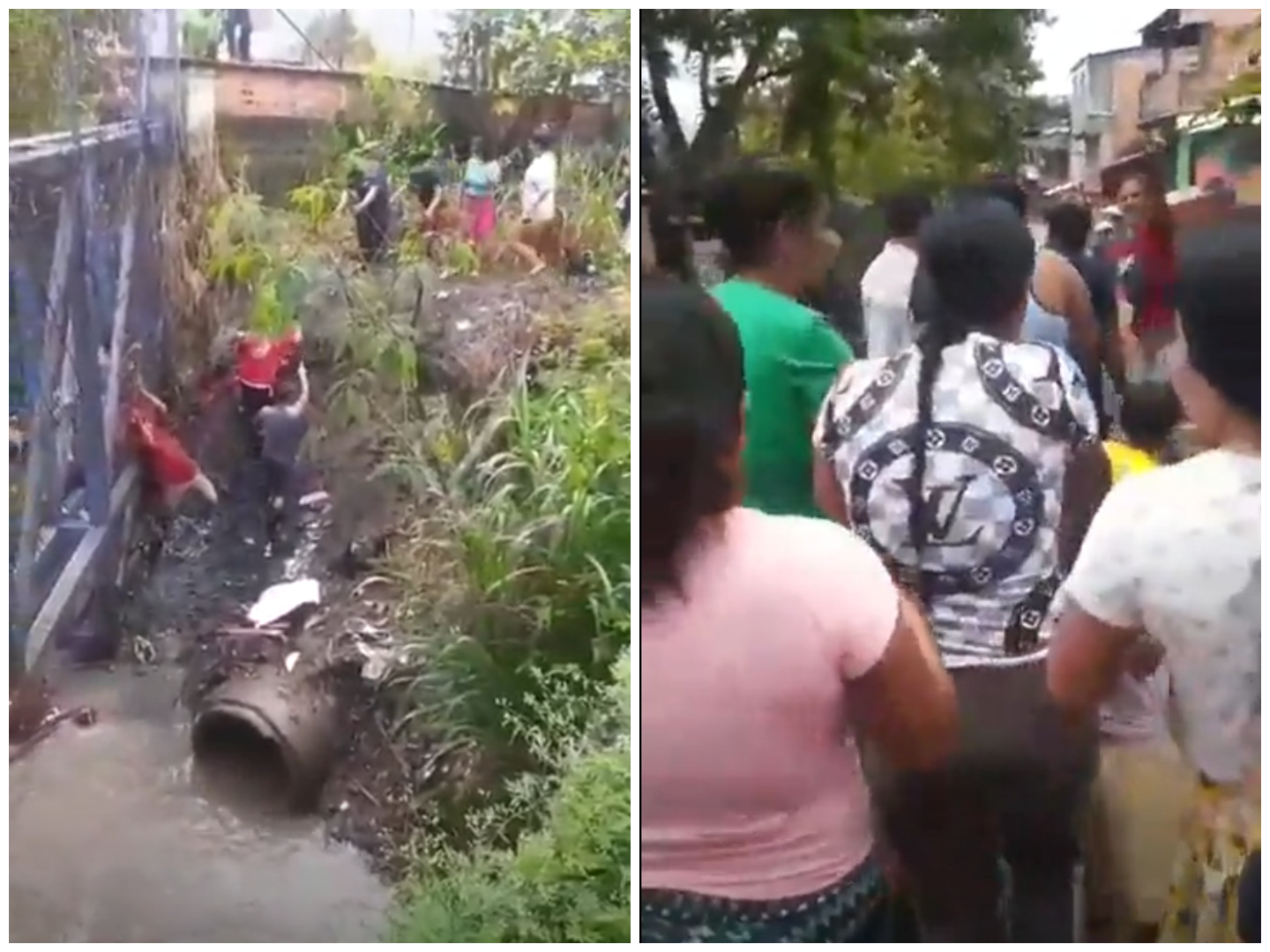 Murió niño indígena de dos años que cayó a un caño tras fuertes lluvias en Pereira