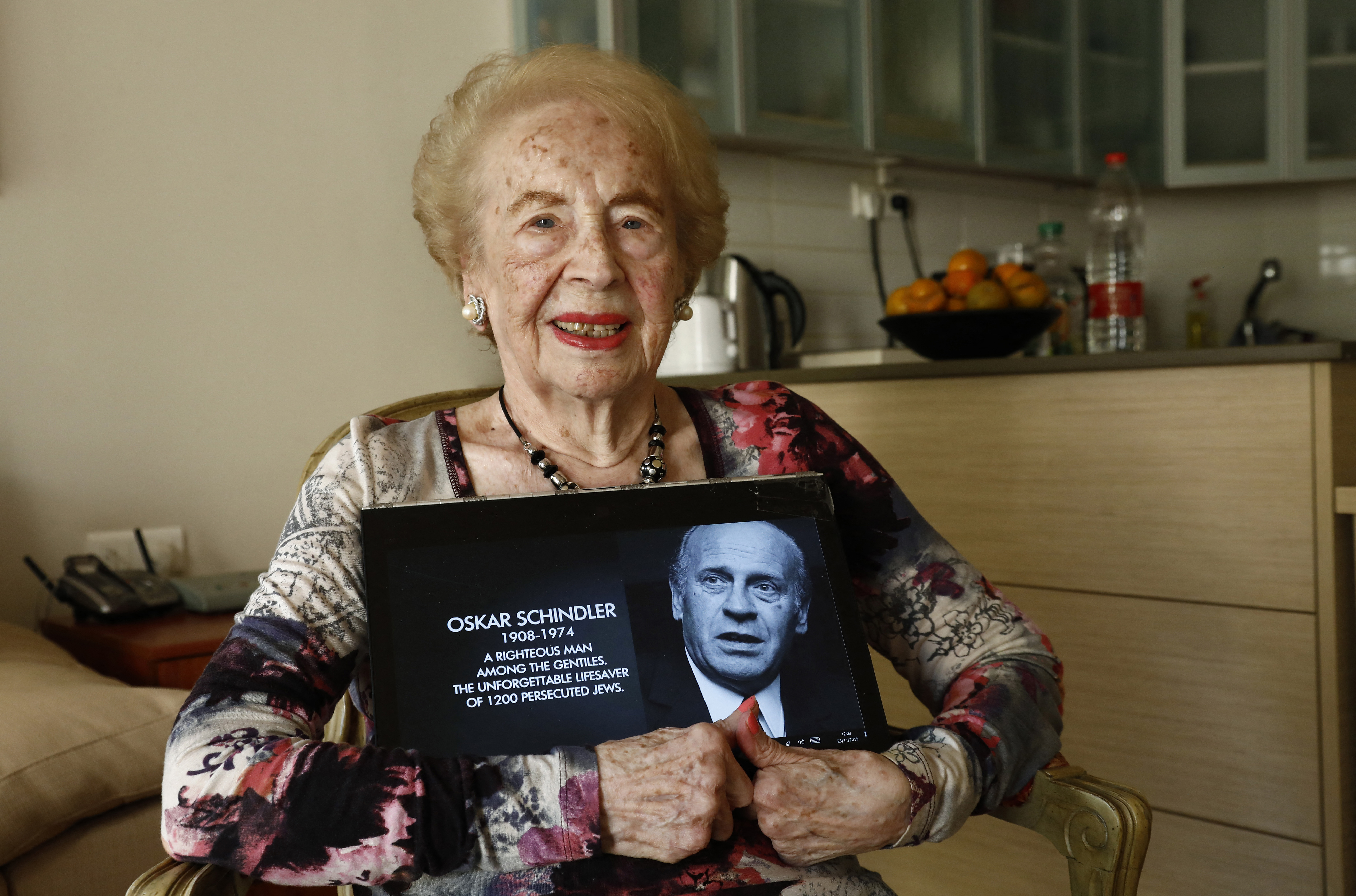 Mimi Reinhardt, secretaria de Oskar Schindler, muere a los 107 años