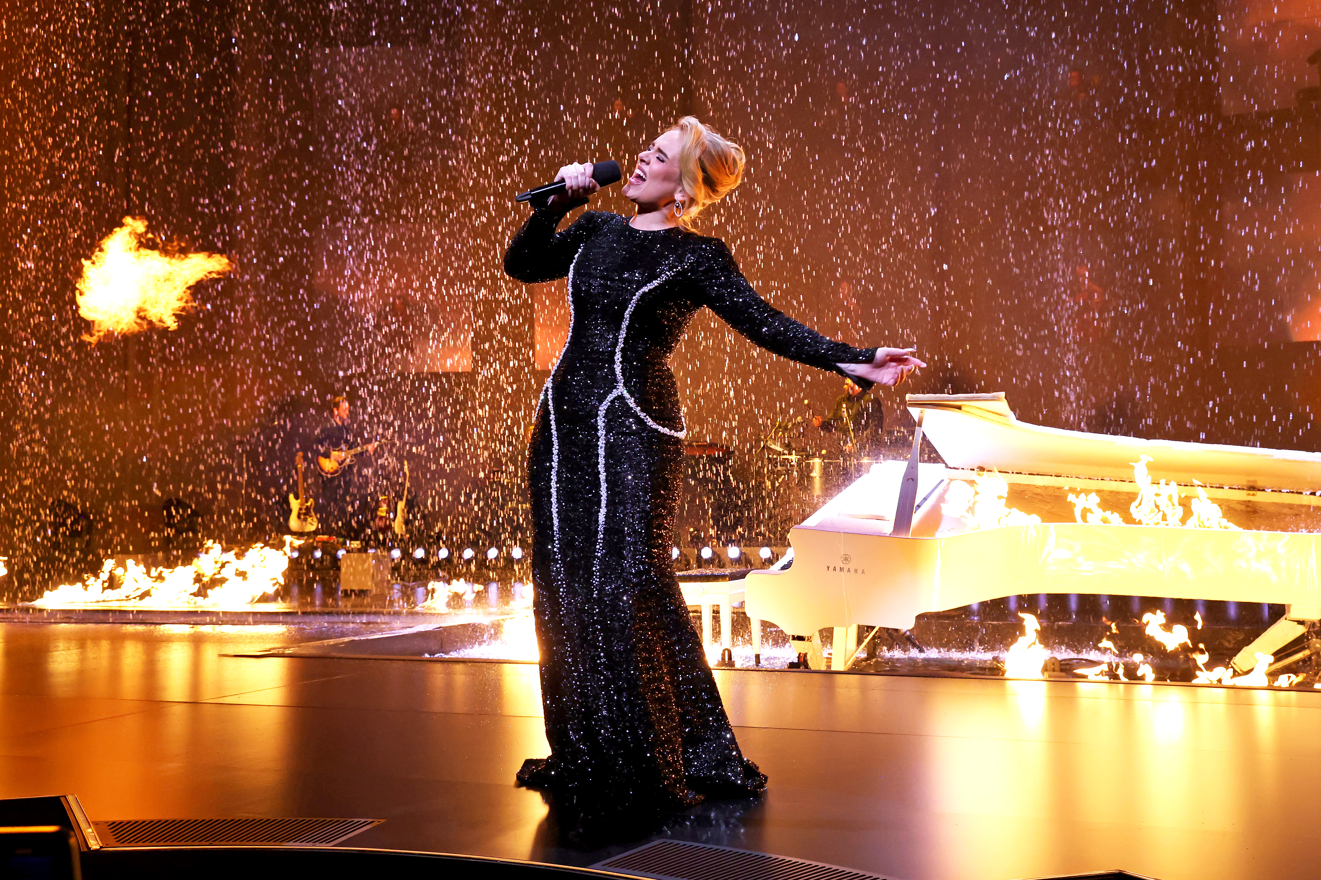 Adele detuvo un concierto para ver la final femenina de 100 metros de los JJ. OO.
