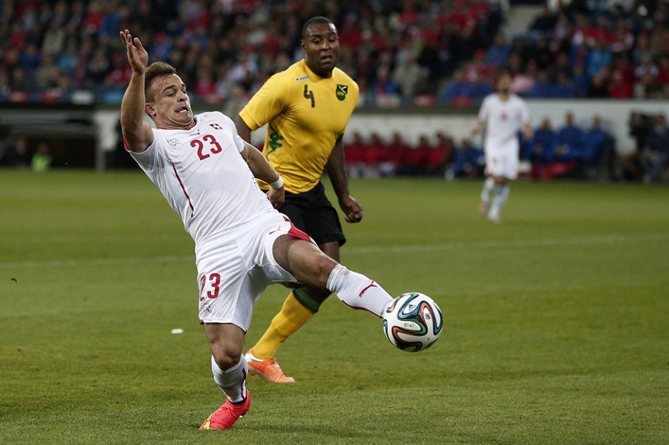 Suiza ganó su partido de preparación contra Jamaica